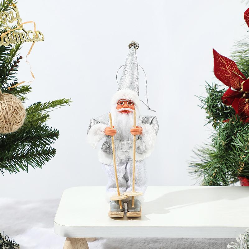 Christmas Christmas Doll Exquisite Christmas Decoration Home Decor Santa Claus Design Funny Multi-Color