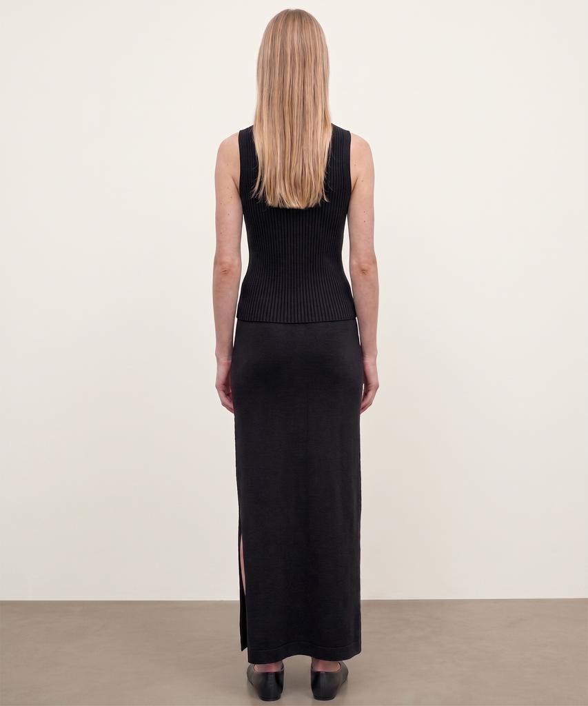KIMDOH Arden Long Skirt / Black