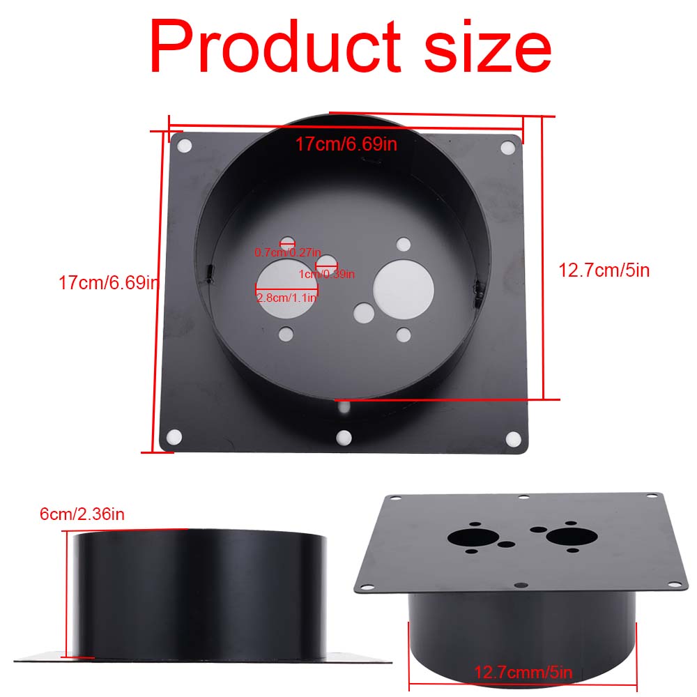 Stainless Steel Car Diesel Parking Heater Exhaust Pipe With Mounting Plate Bracket Auto Air Heater Base Bracket Accessories