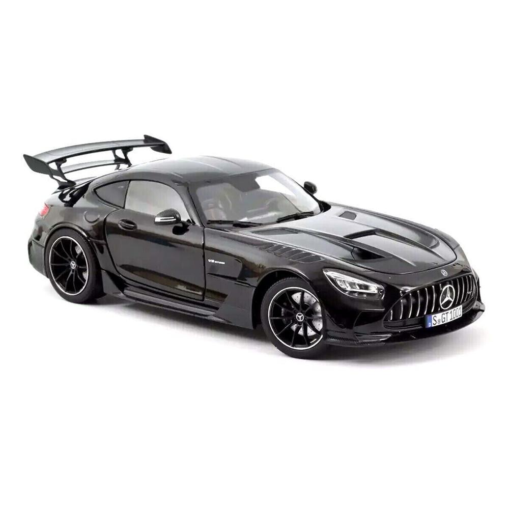 1/18 Scale Benz AMG GT Black Series Diecast Car Model with  Sound and Light, Pull Back Toy Car Model for Kids Adult Collection Gift