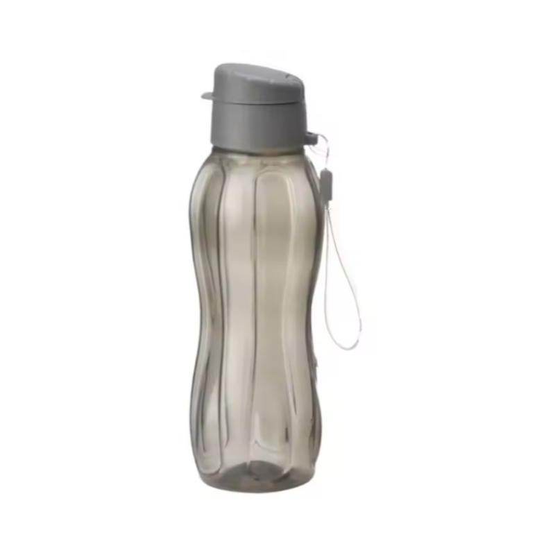 800/1100ML Plastic Water Bottle Large Capacity Leak Proof Flip Top Drink Bottle with Handle Strap Lightweight Travel Kettle