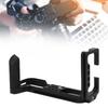 Hand Grip Fast Release L Plate Fit for Fujifilm XT3 DSLR Digital Camera Stabilizer Handle Bracket Black