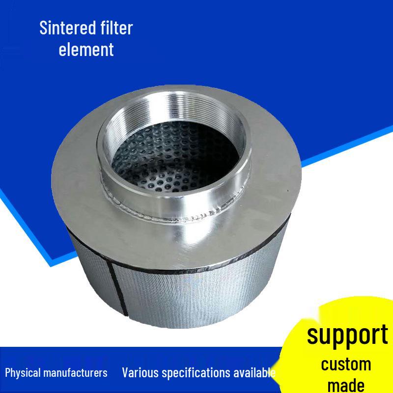 Coal Mine Hydraulic Support Filter: Stainless Steel Sintered Mesh Element for Water Treatment & Electric Traction Machines