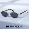 PARZIN Retro Oval Sunglasses For Women Alloy New UV Protection Sunglasses Men 8606