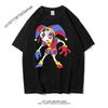 The Amazing Digital Circus Digitale Dagen T-shirt Unisex Dames Kinderen Zomer Katoenen Kleding Cartoon Korte Mouw Tops Streetwear