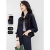 Xinfeiyu Women's Short Retro Denim Jacket