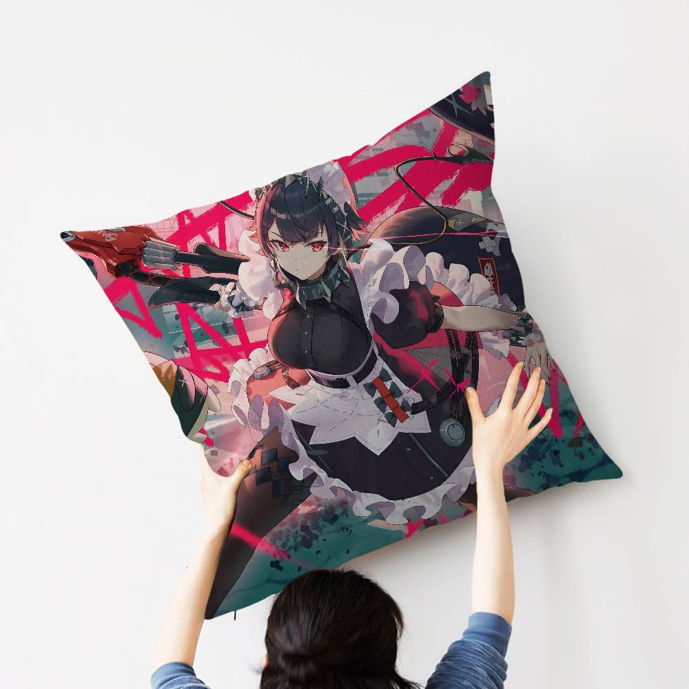 Anime Game Ellen Joe Lucky Dragon pillow cover sofa cushion cover home room decoration children gift