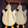 Cartoon Goose Hand Towels, Kitchen,bathroom and Toilet Hanging Type with Absorbent Quick-drying Bathroom and Kitchen Hand Towels