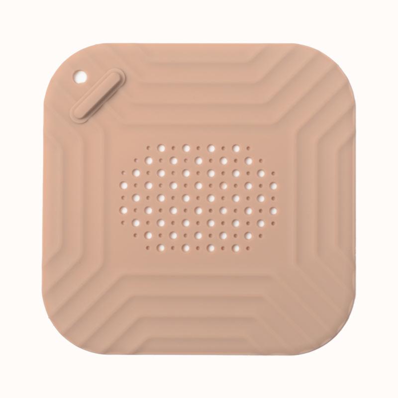Kitchen Sink Filter Screen Handle, Silicone Floor Drain Cover, Bathroom Drain, Hair Clogging Prevention, Sewer Opening Clogging Prevention