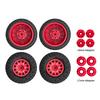 Car Tires with Wheel Rims 4pcs Replacement for 1Celsius10 slash K1 Short Truck