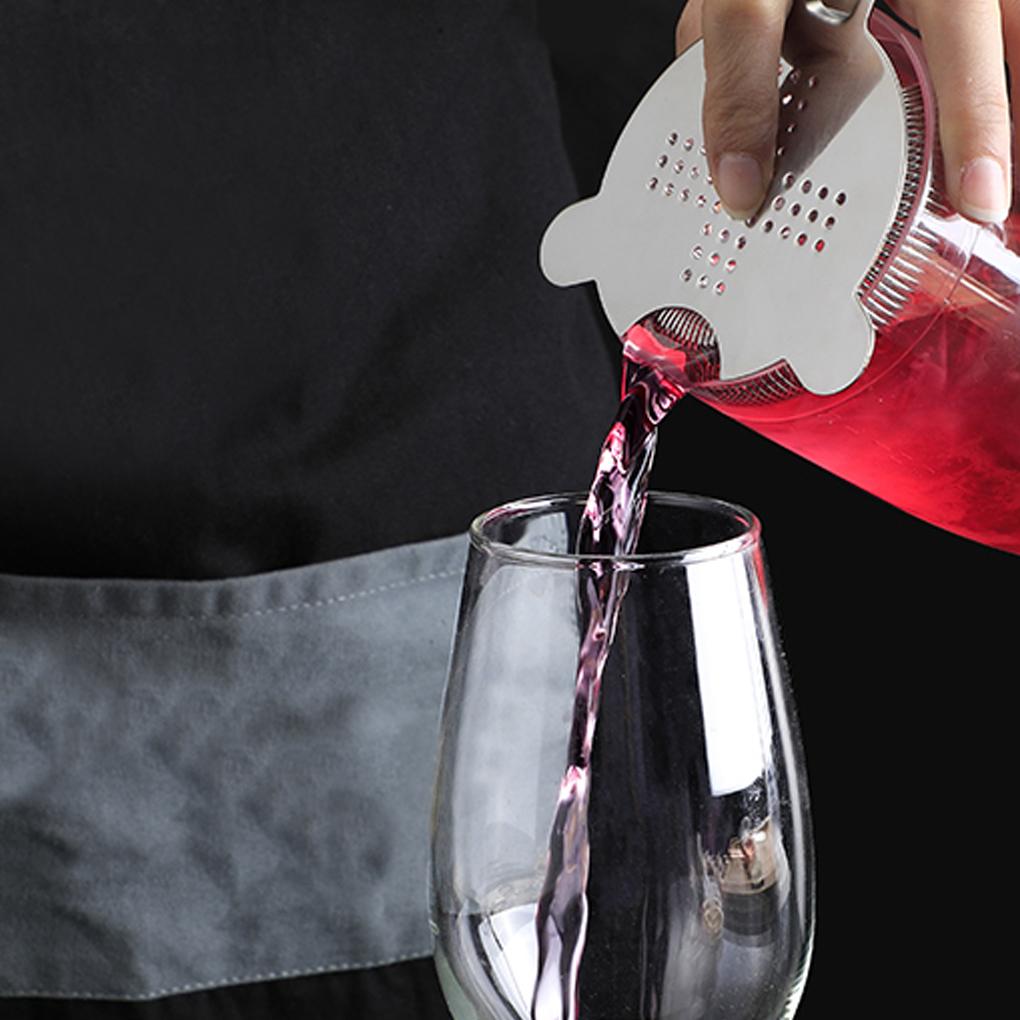 Cocktail Strainer Stainless Bar Ice Filter Professional Bartender Shaker Drinks Colander