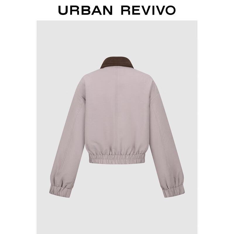 UR 2025 Women's Retro Corduroy Padded Jacket