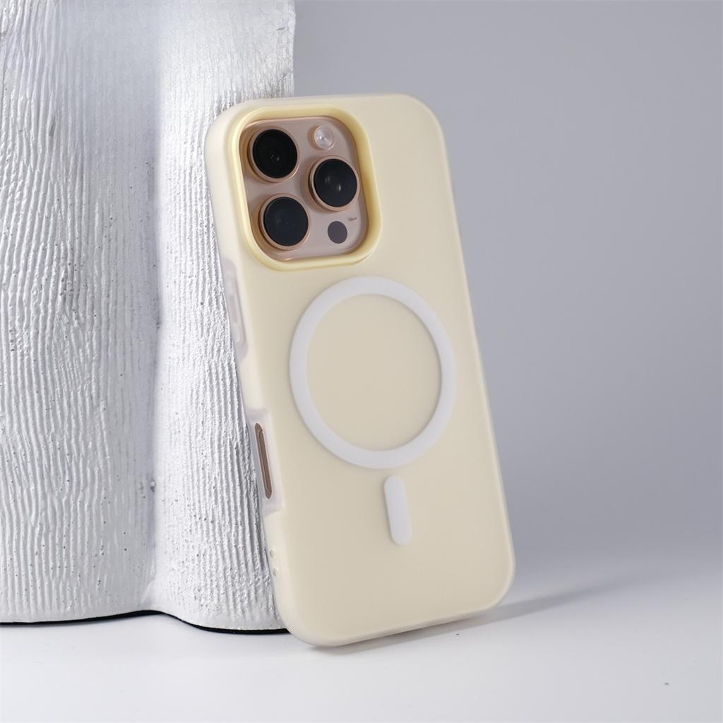 Applicable To IPhone 16 Dopamine Jelly Magnetic Phone Case Apple 15 Promax Skin Matte Protective Case 14