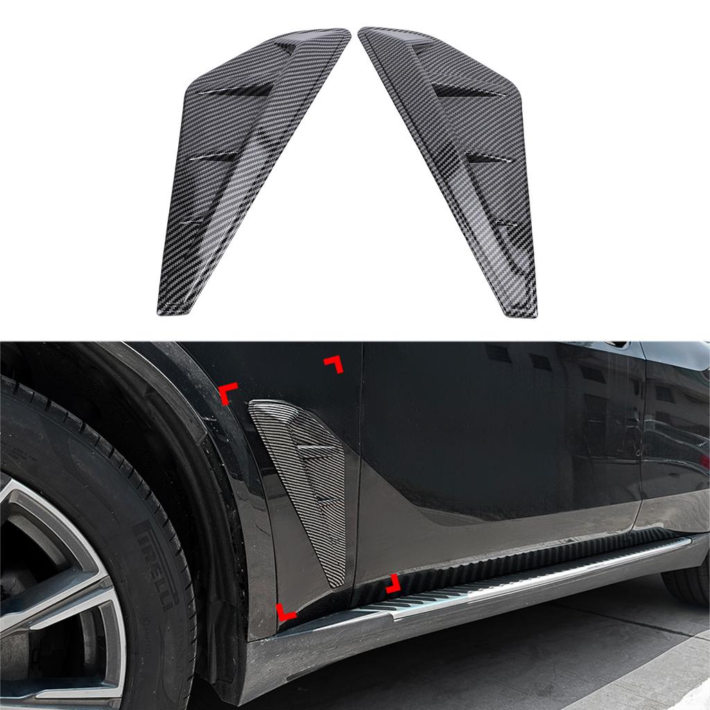 Side NaFenders Trim   Vent ABS High Strength Ht Proof Replacement for X5 M G05 Sport Prefacelift 2019-2023
