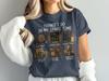 Funny Darts T-Shirt, Retro Graphic Design with Dartboard Illustrations