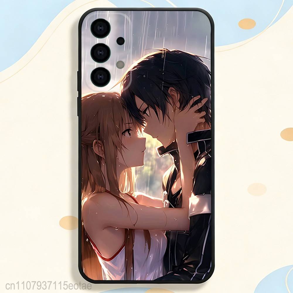 S-Sword Art Online SAO Kirigaya Phone Case Silicone Soft For Samsung S26,S25,S24,S21,S22,S23,S30,Ultra,S20,Plus,Fe,Lite