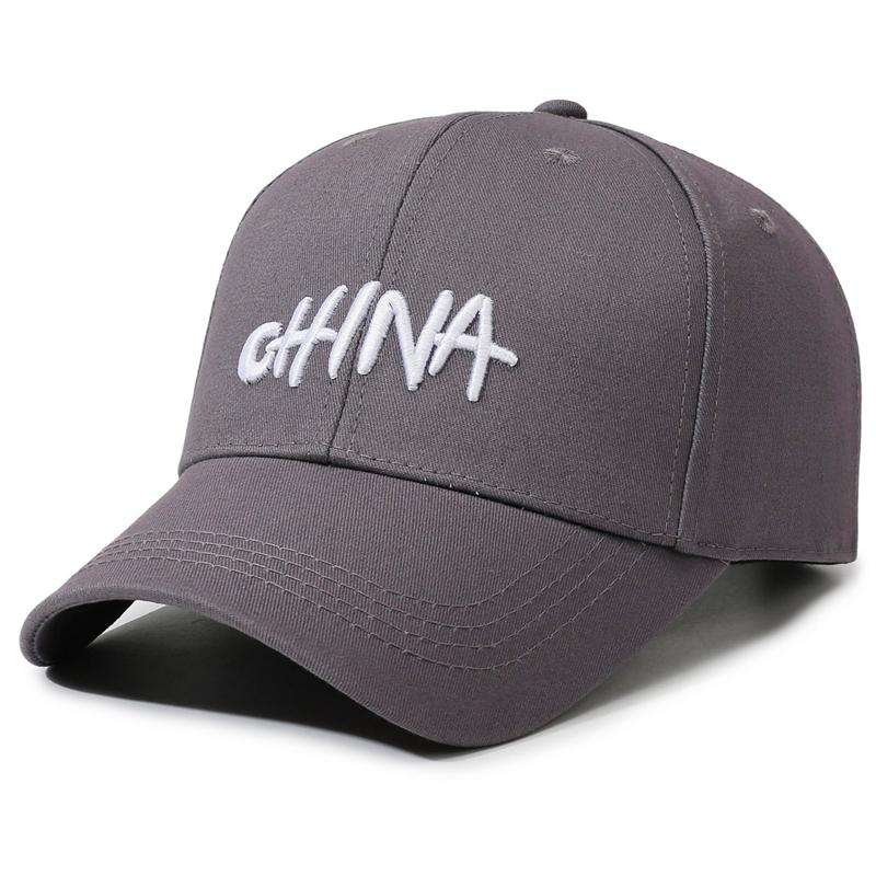 Letter Embroidered Baseball Cap for Unisex Sunshade Cap