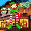 210cm Giant Nutcracker Soldiers Inflatables Christmas Decoration 2026 LED Light Blow Up Outdoor Garden Statues New Year Decor