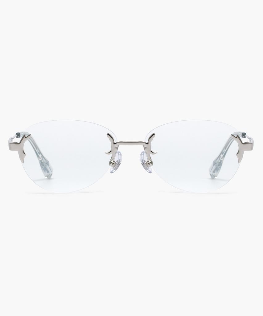 Likkeullou Rc Bobo Blue Light Glasses Silver
