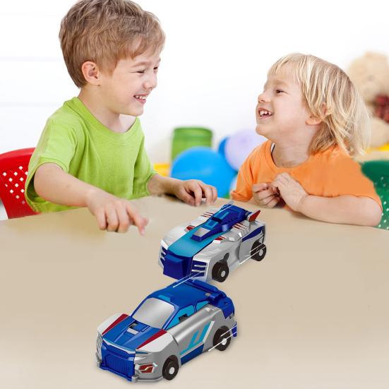 Transformable Flying Dragon Car Toy Collision Deformation Educational 2-In-1 Mini Transforming Dragon Vehicle Toy Toddlers Boys Girls Birthday Gift