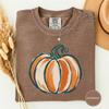 Painted Brushstroke Pumpkin Art Shirt, Watercolor Fall Pumpkin Tee, Cozy Autumn Graphic Shirt, Painterly Fall Gift, Pumpkin Lover Tee