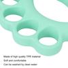 Hand Grip Strengthener Tool Relieve Hand Cramps Prevent Slip Four Finger Exerciser Green 40LB