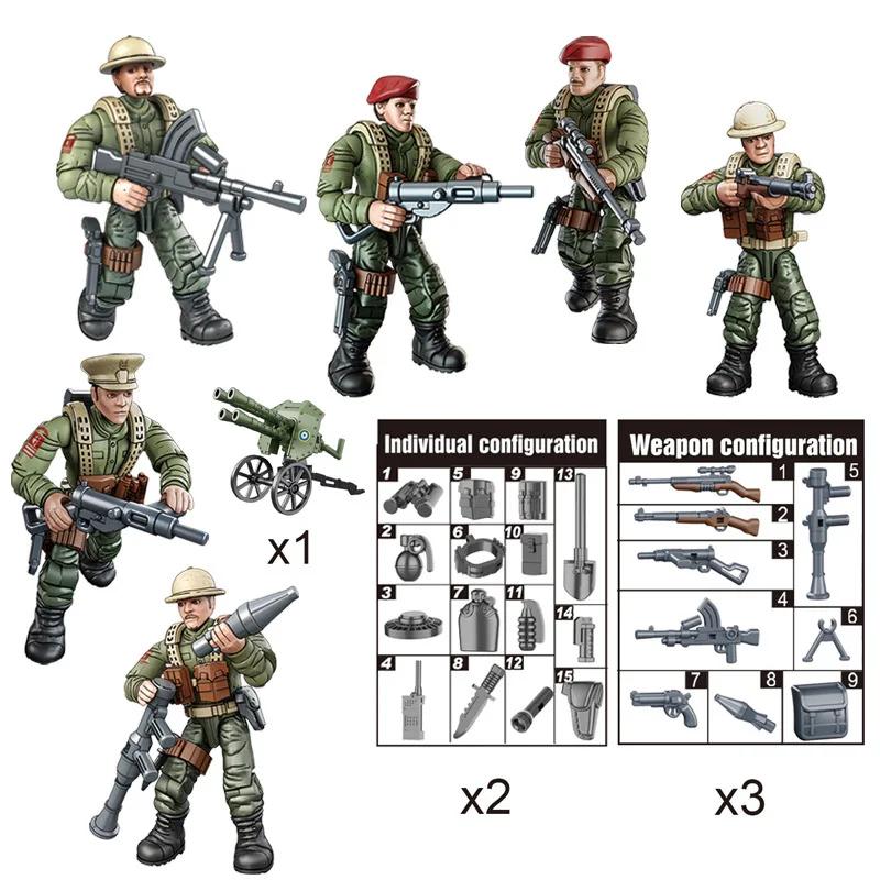 Classic Building Blocks Toy Action Figure Bricks Puzzle Toy Compatible Assemble Model For Kids Children's Educational Toy Gift