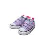 Converse Chuck Taylor All Star EasyOn Low TD Hearts Baby Sneakers Purple Vapor-Violet Oops-Pink A08382C