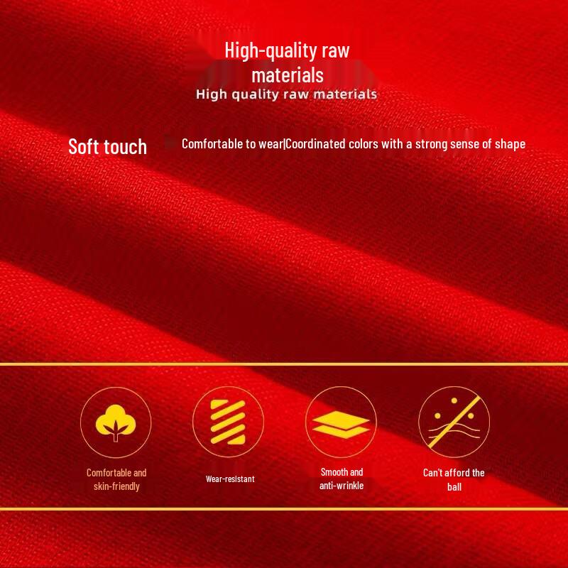 Anpassningsbar kinesisk röd halsduk för evenemang och kampanjer