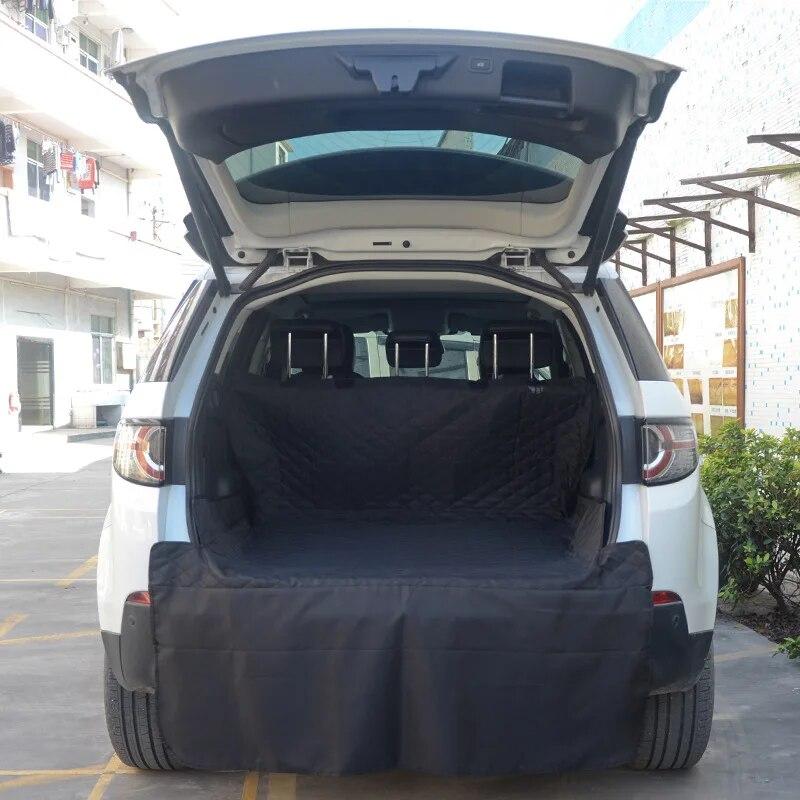 Car Pet Seat Cover Trunk Mat Tarpaulin Waterproof Oxford Cloth Dog Cat Back Seat Covers Rear Auto Pad Car Protection