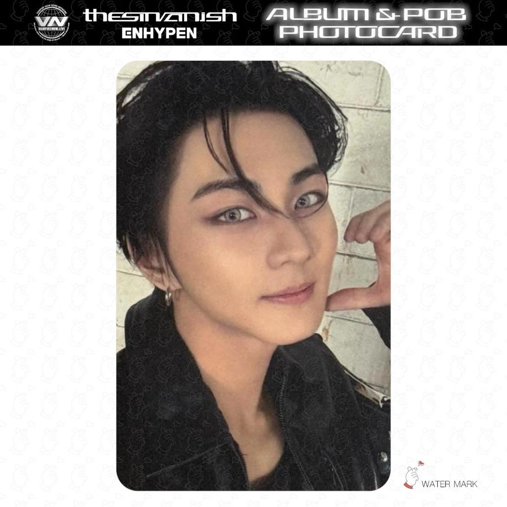 VORBESTELLUNG ENHYPEN THE SIN VANISH ALBUM Fotokarte Japan POB Glücksziehung OFFIZIELL FORBIDDEN AFTERLIGHT STORM FUGITIVES