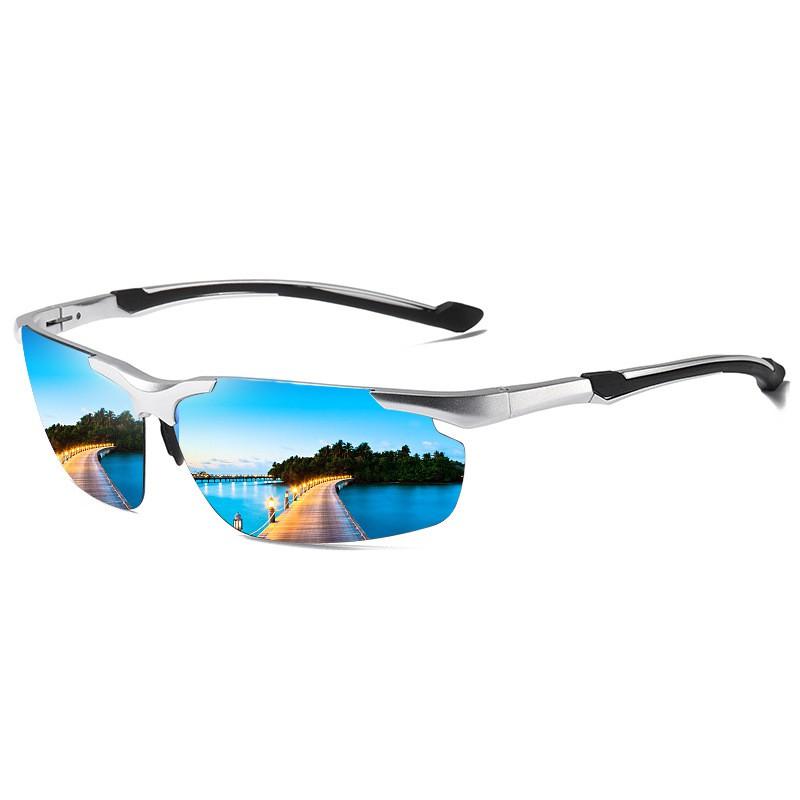 Aolong Aluminum Magnesium Polarized Cycling Sunglasses Photochromic Lens Driving Outdoor Sports UV400