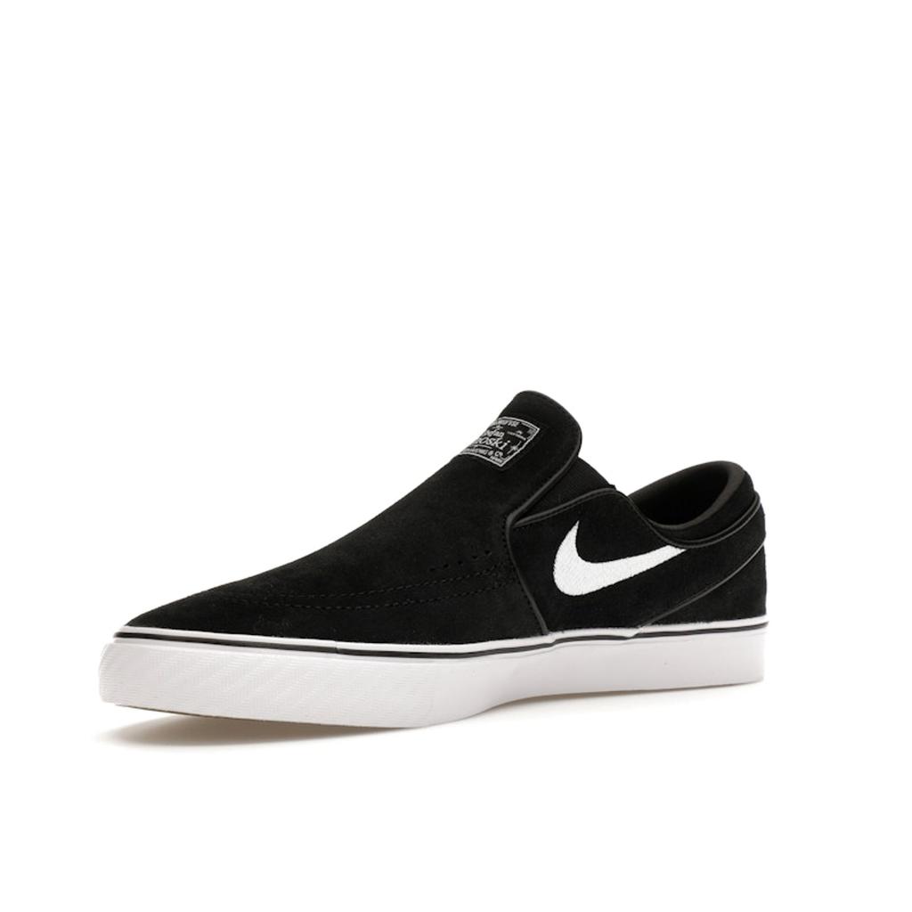 Nike Zoom Stefan Janoski+ Slip SB Svart Hvit Herre Sneakers FN5893-001