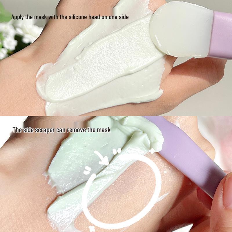 GECOMO Dual-Ended Silicone Mask Applicator Brush