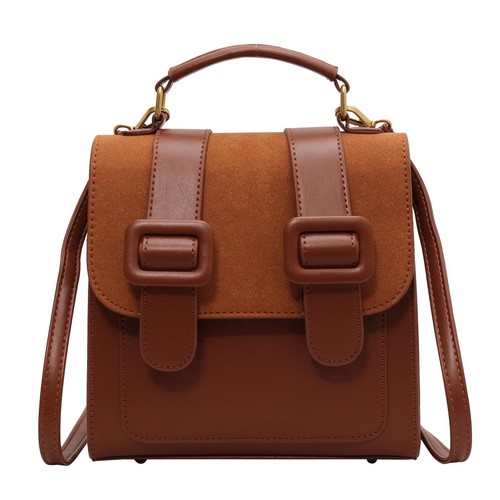 Women's Backpack, Student Handbag, New Popular Splicing, Contrasting Colors, Large-capacity Commuting, Small Backpack