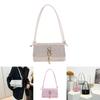 Chic Fashionable Tassel Small Square Bag For Women In Stylish Black Pink Khaki Silver