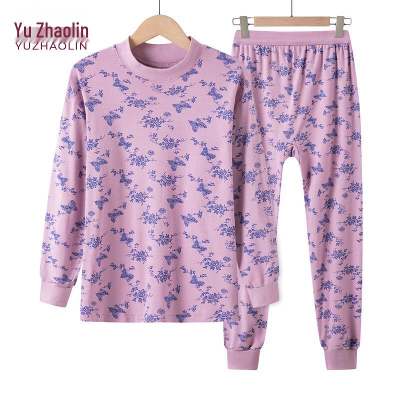 YUZHAOLIN Damen Übergröße Dickes Thermounterwäsche-Set für ältere Menschen