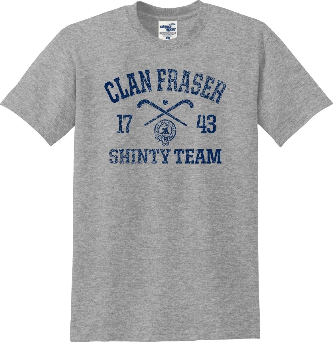 

Clan Fraser Shinty Team Scotland Je Suis Prest Unisex T shirt (S-5X) L