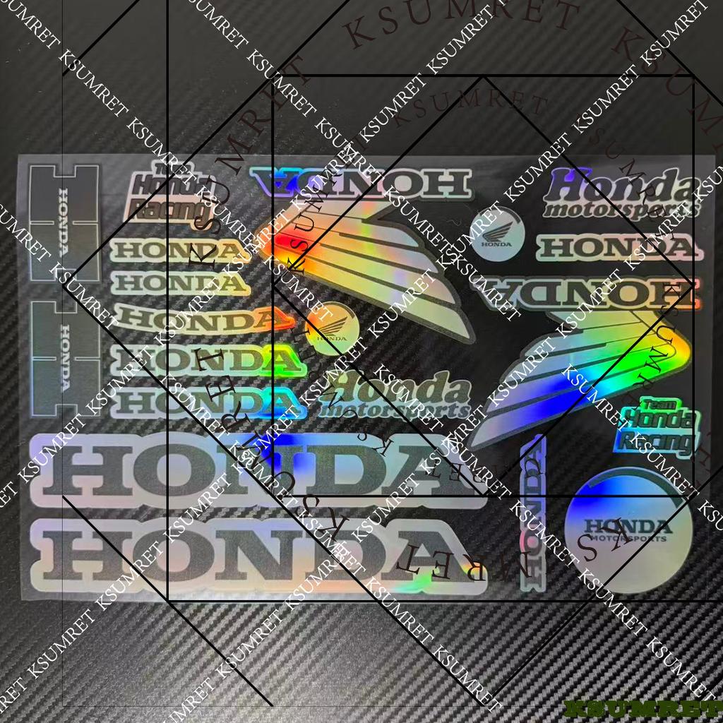 hbdf4 For Laser Honda CBR FIREBLADE HRC Racing Sticker Team Motorcycle Stickers Logo Decal