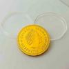 Australia coin, the Chinese zodiac, the the Year of the Loong, gilding, color printing commemorative medals, playing craft, decorations