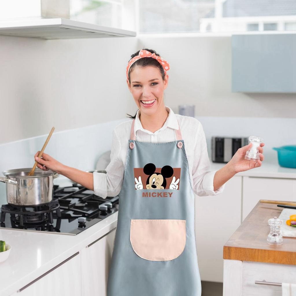Kitchen Apron Cooking Fashion Korean Version Cute Apron Work Clothes