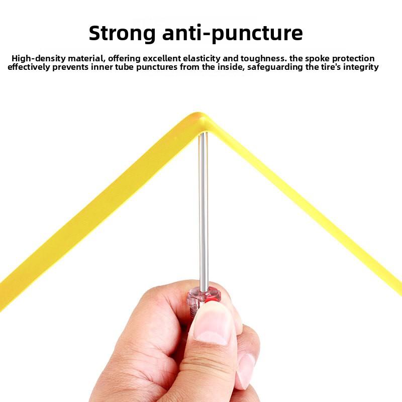 Bike Rim Protection Tape 2Pcs High Adhesion Anti-Abrasion Liner Fit 700c 26" 29" for All Cycling Scenarios