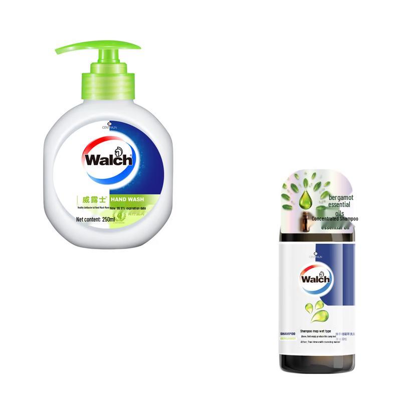 Walch Lime Hand Wash & Bergamot Shampoo Set
