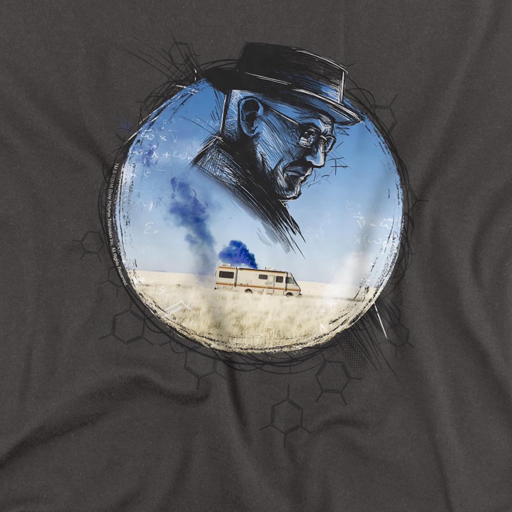 Breaking Bad Unisex Adult Crystal Long-Sleeved T-Shirt