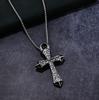Men's Necklace Lady's Necklace hiphop Hip Hop Titanium Necklace Cross 410c20236502
