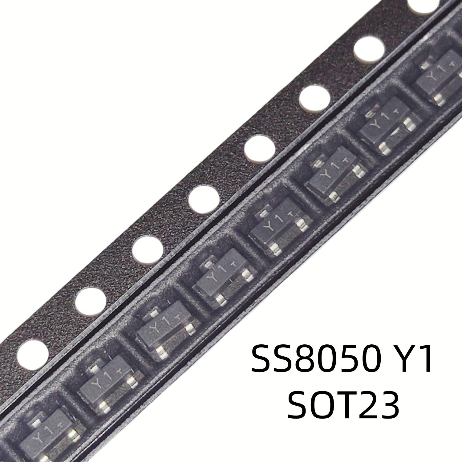 

1PCS SS8050 SOT23 MMBT8050 SOT MMBT8050LT1G SMD Y1 SOT-23 Double S high current triode new transistor 1PCS