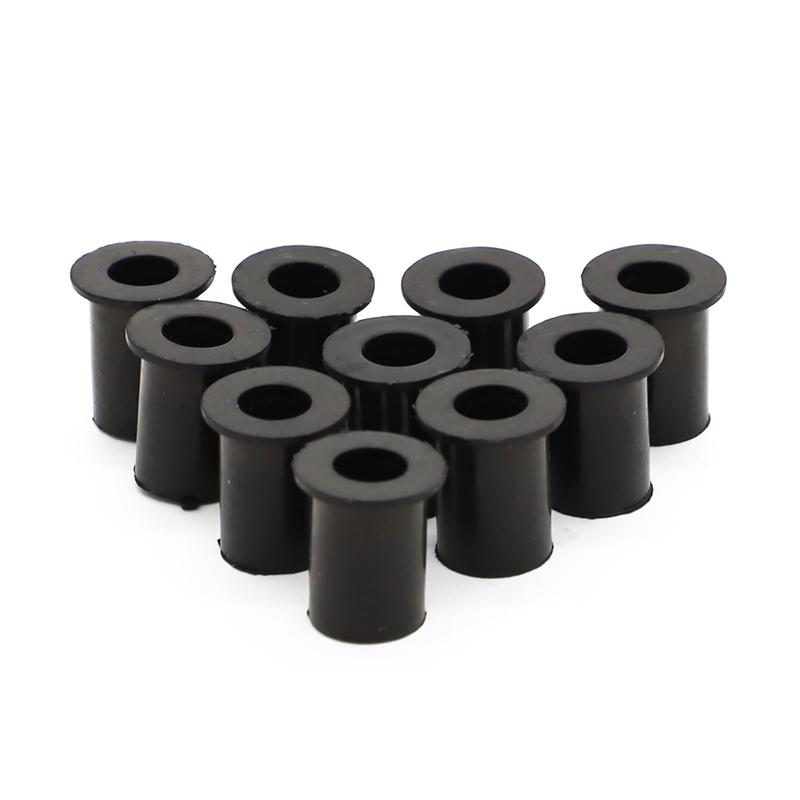 Motorcycle M5 Metric Rubber Well Nuts Windscreen Fairing Cowl Screws Bolts Accessories For Honda Kawasaki Yamaha BMW Ducati
