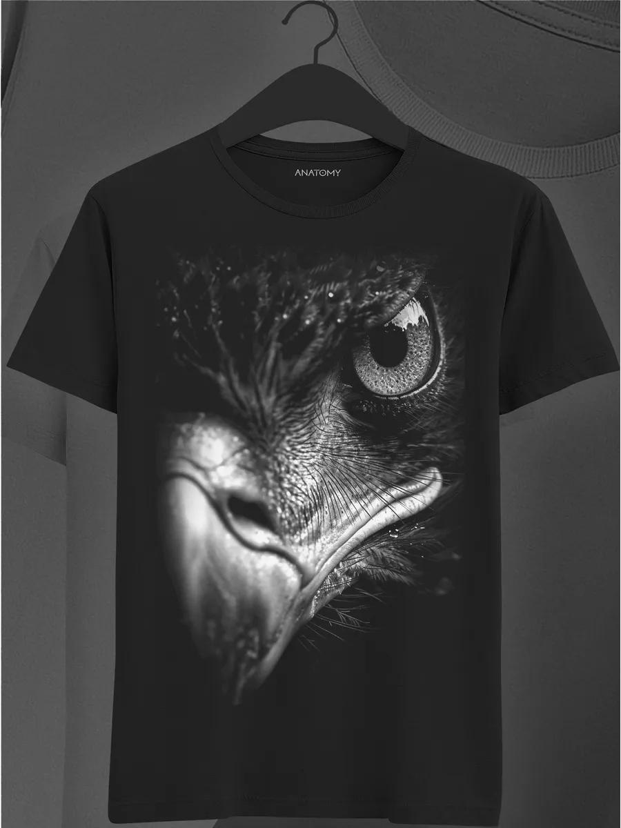 

Свободная футболка с принтом S