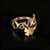 Atoztide Custom Name Ring Unique Personalized Charm Fashion Stainless Steel Letter Gold Color For Women Girlfriend Jewelry Gift