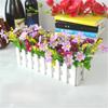 Home Living Artificial Plant Set With Wooden Fence For Wedding Decor And Photo Props